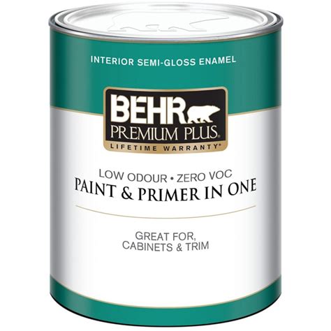 BEHR Paint Premium Plus Interior Semi-Gloss Enamel