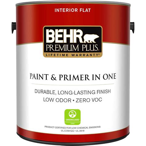 BEHR Paint Premium Plus Paint & Primer in One: Interior Flat logo