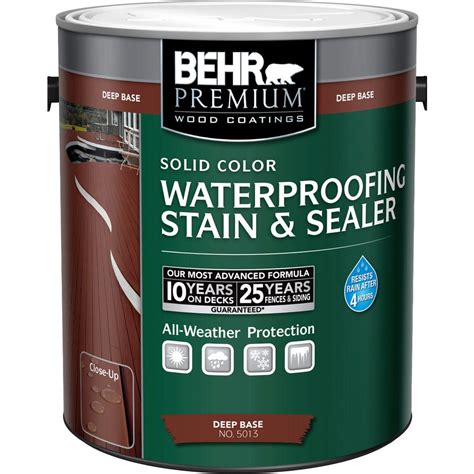 BEHR Paint Premium Solid Color Weatherproofing All-In-One Stain & Sealer tv commercials