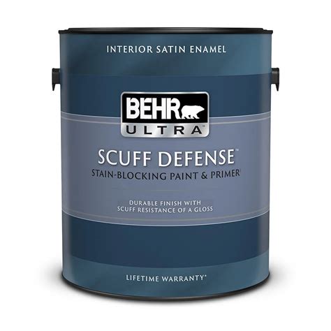 BEHR Paint ULTRA SCUFF DEFENSE Interior Satin Enamel logo