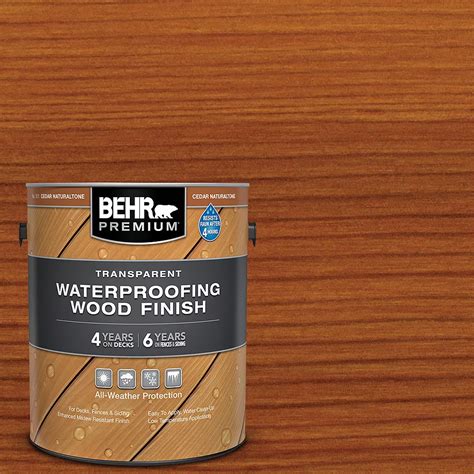 BEHR Paint Weather Proofing Wood Finish photo