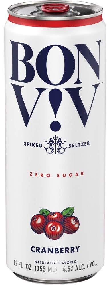 BON & VIV Spiked Seltzer Cranberry