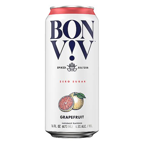 BON & VIV Spiked Seltzer Grapefruit logo