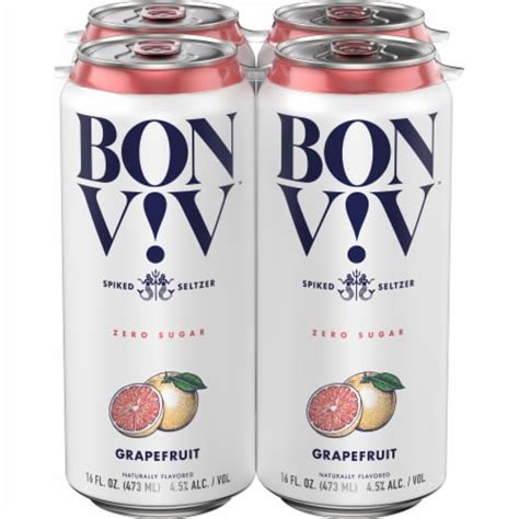 BON & VIV Spiked Seltzer Indian River Grapefruit