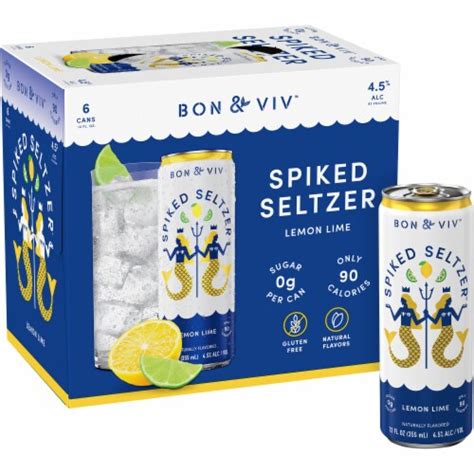 BON & VIV Spiked Seltzer Lemon Lime