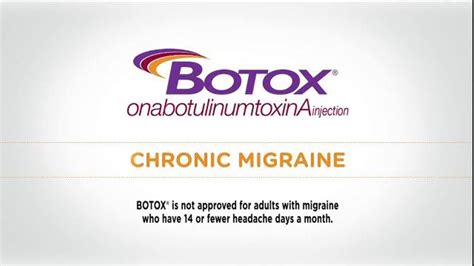 BOTOX TV commercial - Chronic Migraines