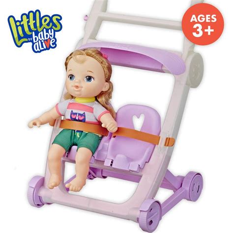 Baby Alive Littles Push ‘n Kick Stroller tv commercials