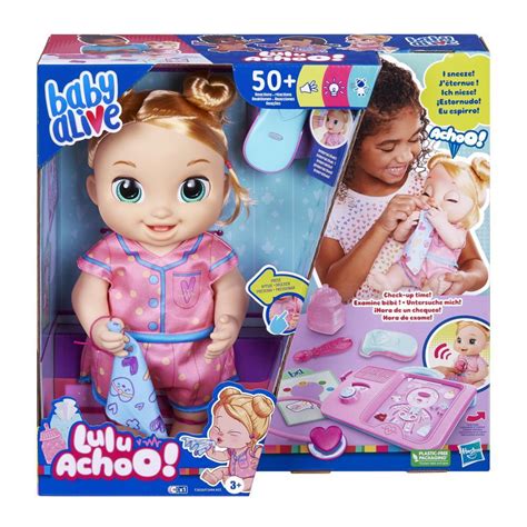 Baby Alive Lulu Achoo logo