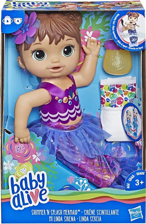 Baby Alive Shimmer 'N Splash Mermaid logo