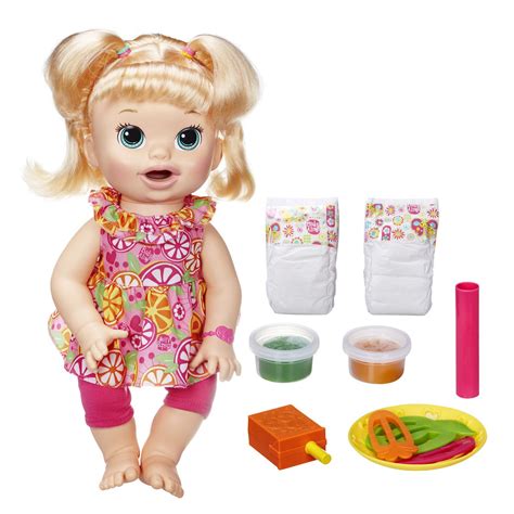 Baby Alive Super Snacks Snackin' Sara logo