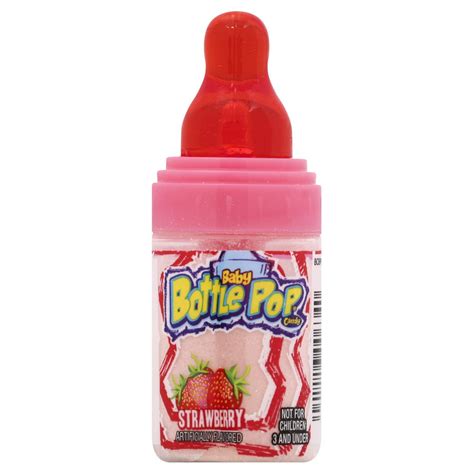 Baby Bottle Pop Lollipop with Popping Powder