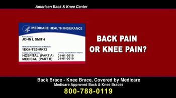 Back and Knee Brace Center TV commercial - Back or Knee Pain: Braces