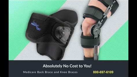 Back and Knee Brace Center TV Spot, 'Covered by Medicare'