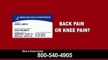 Back and Knee Brace Center TV commercial - Covered by Medicare