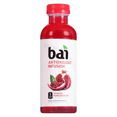 Bai Antioxidant Infusion Ipanema Pomegranate logo