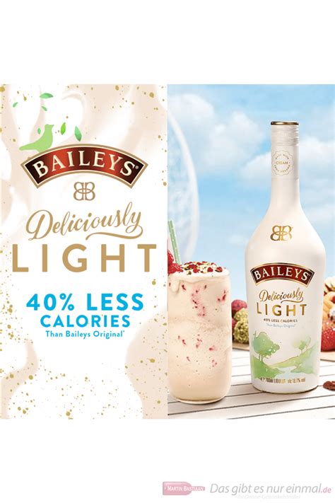 Baileys Irish Cream Deliciously Light