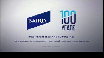 Baird TV Spot, '100 Years: Fully Invested'