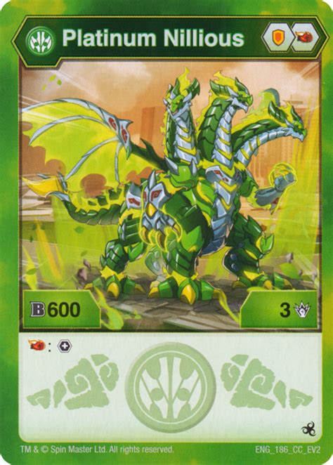 Bakugan Evolutions Platinum Series Nillious