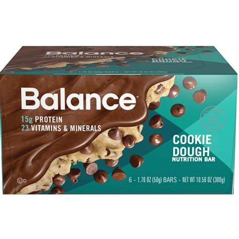 Balance Bar Cookie Dough tv commercials