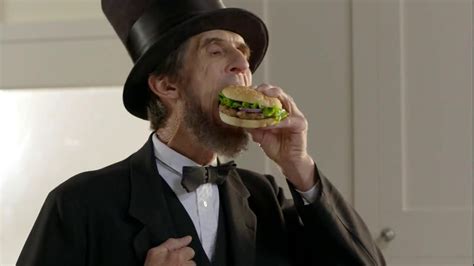 Ball Park Beef Patty TV commercial - Abraham Lincoln
