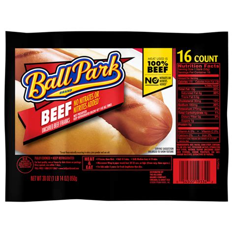 Ball Park Franks Beef Patties logo