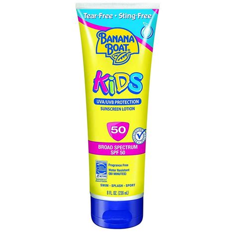 Banana Boat Kids Tear-Free Sting-Free Lotion tv commercials