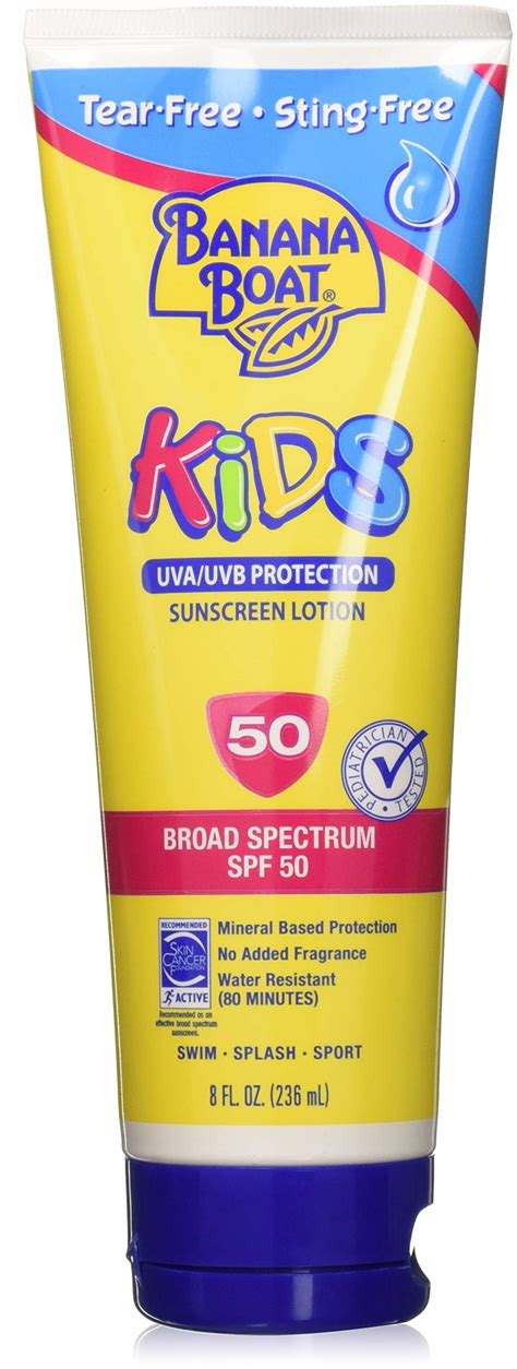 Banana Boat Kids Tear-Free Sting-Free Lotion