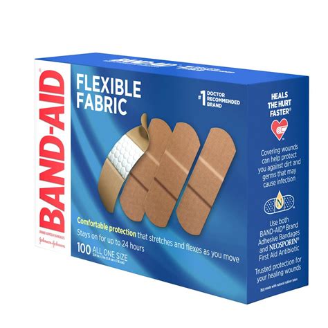 Band-Aid Flexible Fabric Bandages logo
