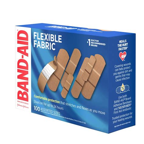 Band-Aid Flexible Fabric Bandages logo