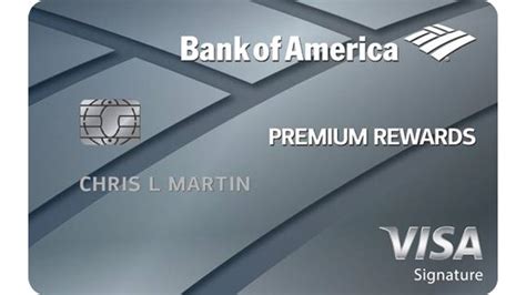 Bank of America (Credit Card) Premium Rewards Visa Card tv commercials