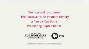 Bank of America TV commercial - The Roosevelts: A Ken Burns Film