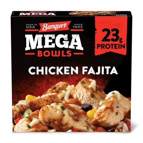 Banquet Chicken Fajita Mega Bowls logo