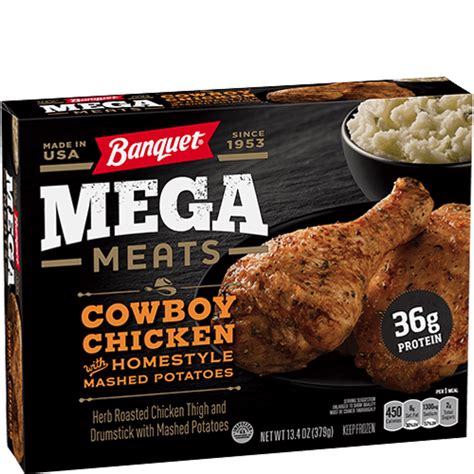 Banquet Cowboy Chicken with Homestyle Mashed Potatoes logo