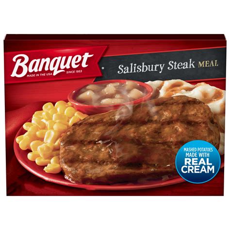 Banquet Salisbury Steak Meal tv commercials