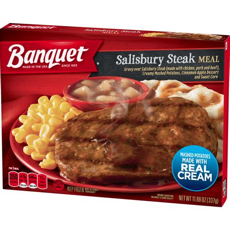 Banquet Salisbury Steak Meal tv commercials