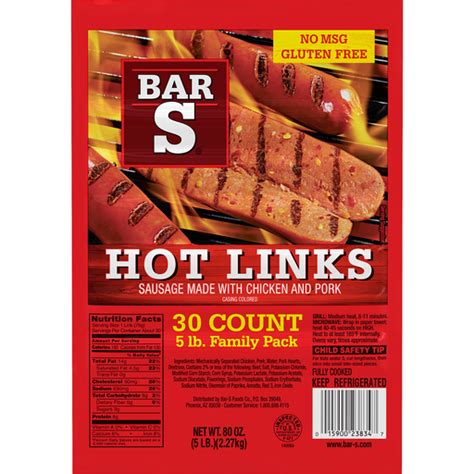 Bar-S Hot Links logo