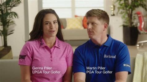 Barbasol + Pure Silk TV commercial - Golf Talk Feat. Gerina Piller