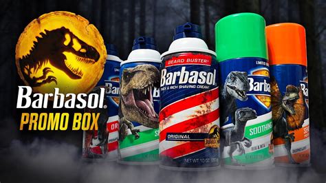 Barbasol TV commercial - Jurassic World Dominion: Collectors Cans