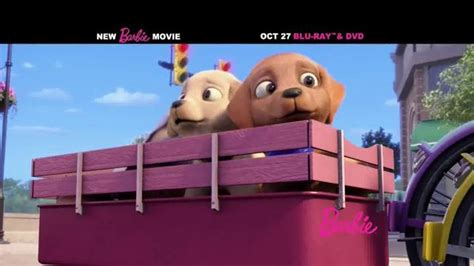 Barbie & Her Sisters in the Great Puppy Adventure Blu-ray & DVD TV commercial