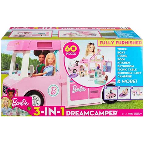 Barbie 3-in-1 DreamCamper tv commercials