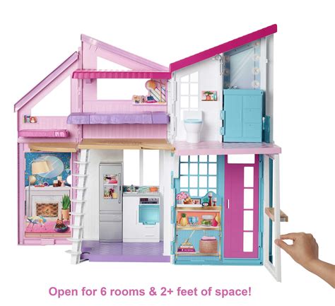 Barbie Malibu House Doll Playset