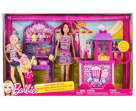 Barbie Sisters' Popcorn and Souvenirs logo