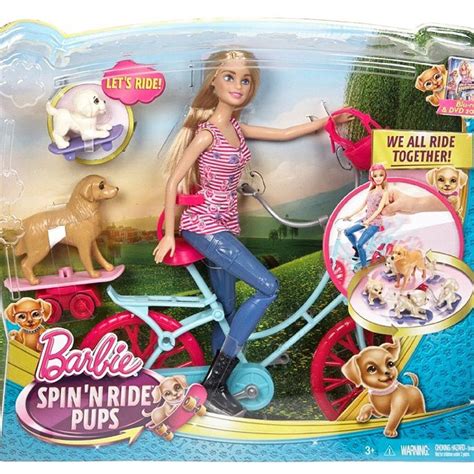 Barbie Spin 'n Ride Pups logo