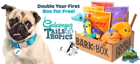 BarkBox Galapagos Tails of the Tropics logo