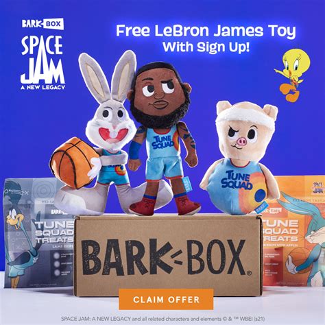 BarkBox Space Jam 2 Box tv commercials