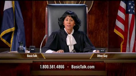 BasicTalk TV commercial - Judge