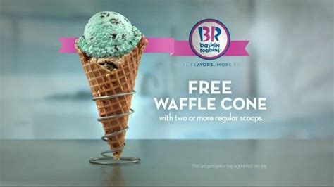Baskin-Robbins TV Spot, 'Free Waffle Cone'