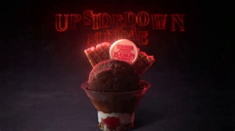 Baskin-Robbins TV commercial - Stranger Things are Happening: Upside Down Sundae