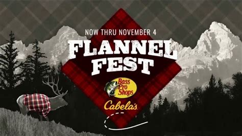 Bass Pro Shops Flannel Fest TV Spot, 'For the Whole Family' created for Bass Pro Shops