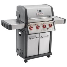 Bass Pro Shops Mr. Steak 4-Burner Propane Grill logo